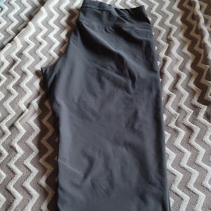 Wide leg cropped pants